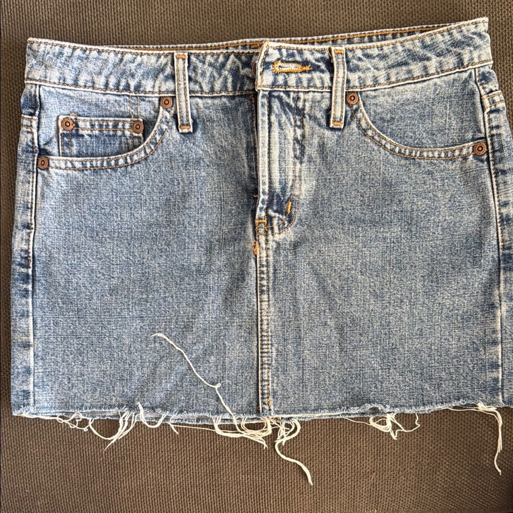 Moschino Blue Mini Skirt Casual
